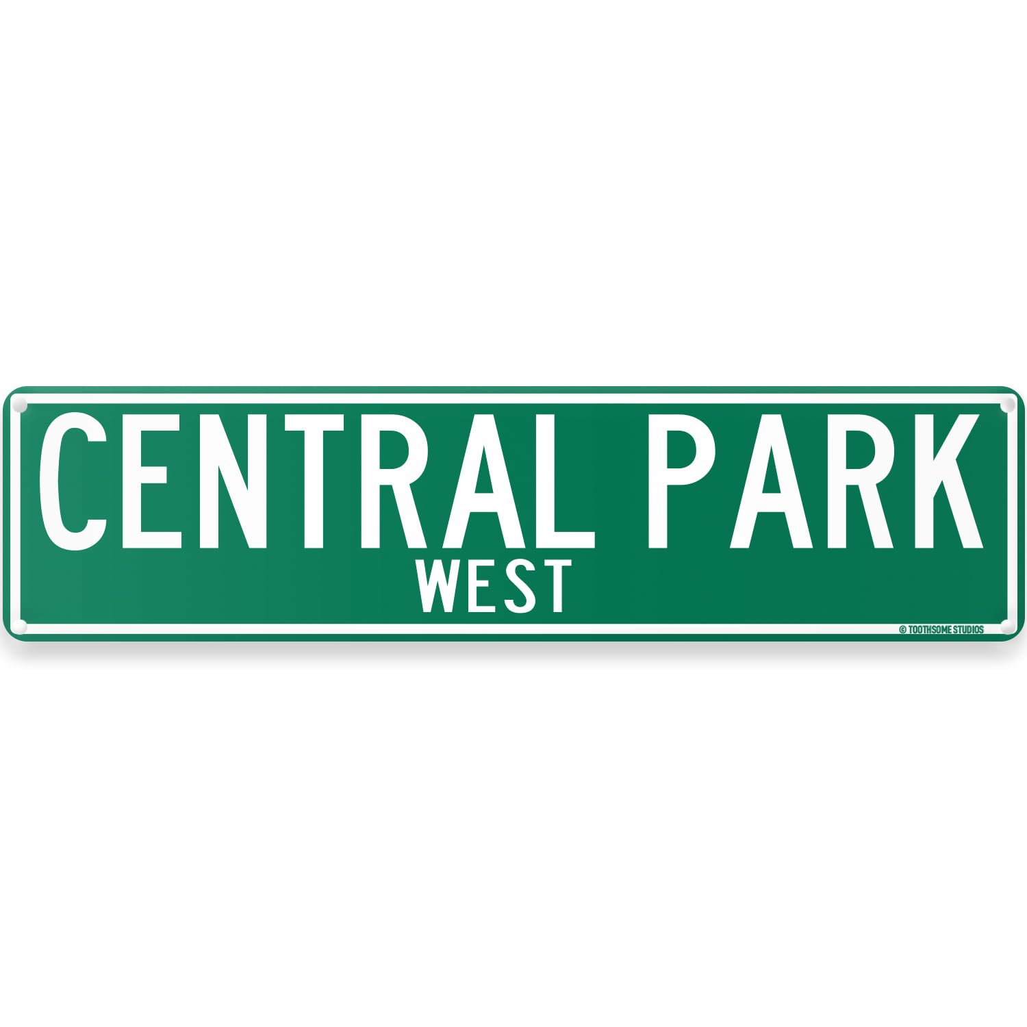 Central Park West New York City Theme Street Sign Decor for Garage Home Bar (CentralParkStreet)  
Central Park West New